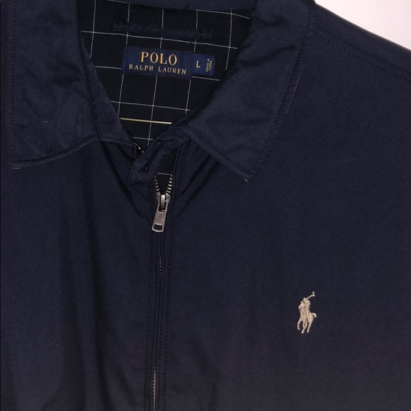 Navy Polo Windbreaker - Picture 2 of 2